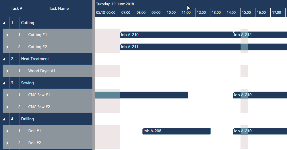 Visual Scheduling for Dynamics 365 - Dynamic Timescale