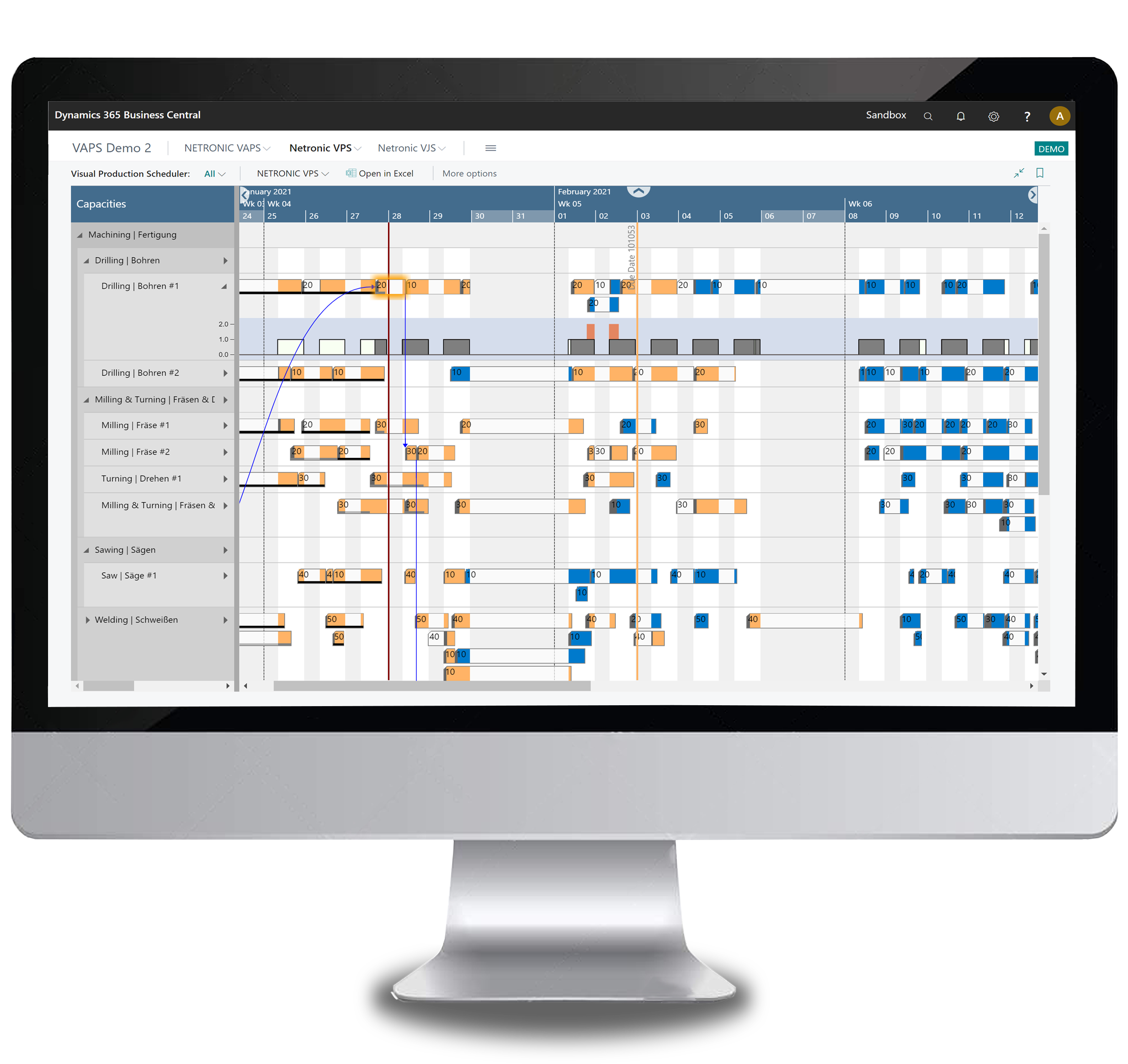 Visual Production Scheduler for Microsoft Dynamics 365 Business Central-1