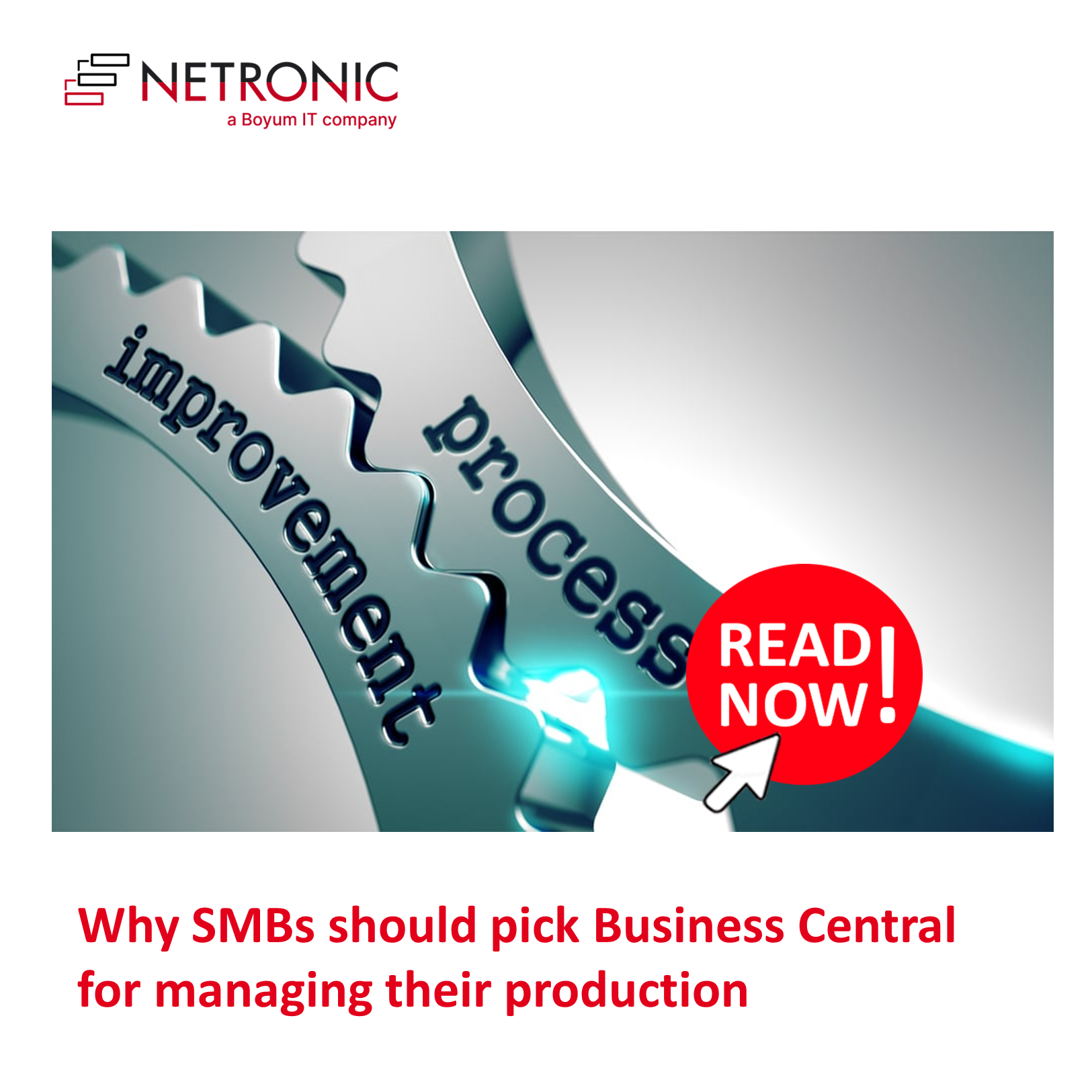 Why SMBs should pick Business Central for managing their production