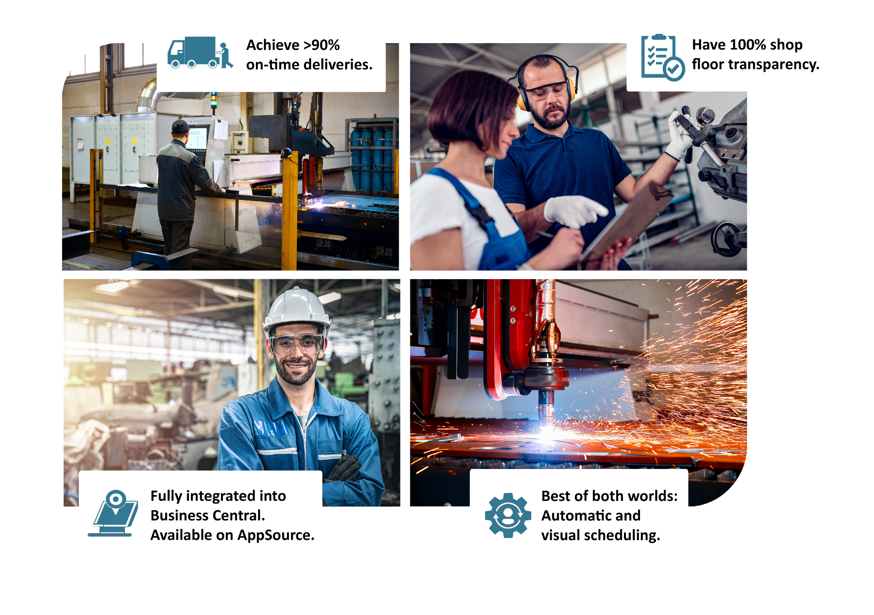 Production scheduling for configure-to-order manufacturing Business Central