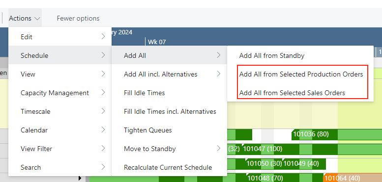 New release of our visual scheduling extensions for Business Central